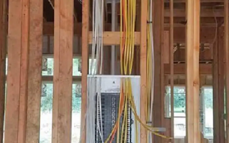 What Happens During an Electrical Rough-In on a New Build